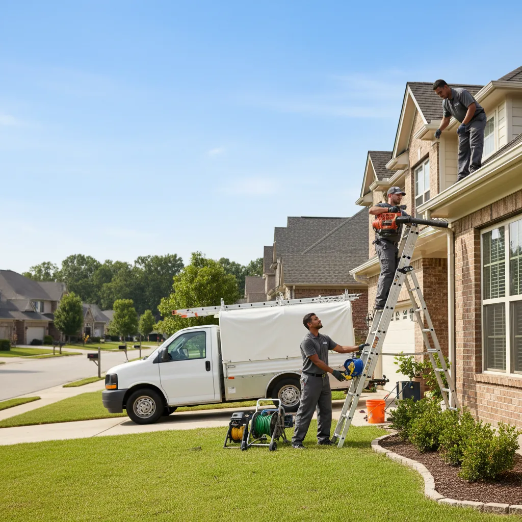 Home Gutter Service in Fithian, IL near me